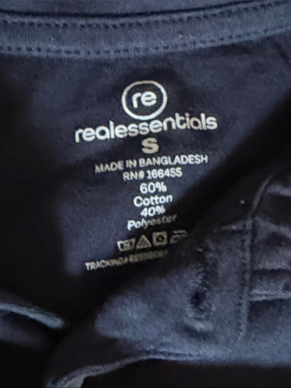 The Children's Place & Realessentials 4 Polo Uniform Shirts - Black and Navy